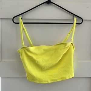 Aerie bandeau swim top